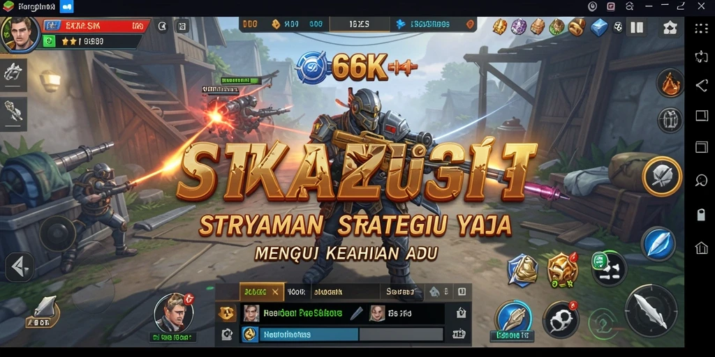 Tangkapan layar <strong>66K</strong> menampilkan gameplay yang menegangkan dan strategis.