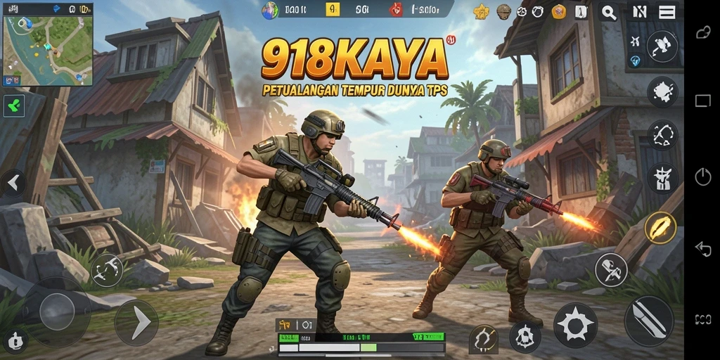 Screenshot tampilan gameplay seru dari 918KAYA