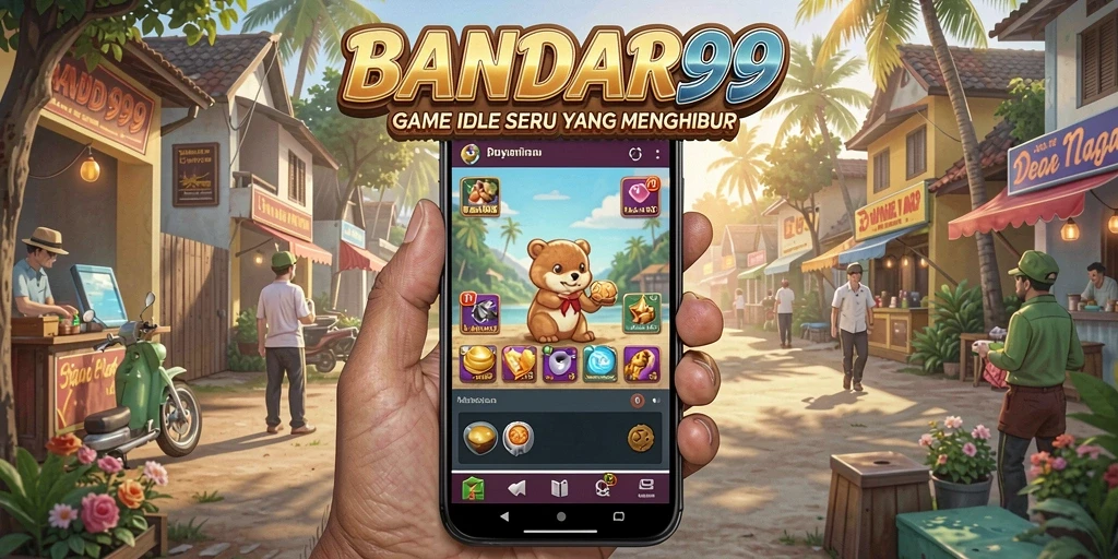 Tampilan gameplay BANDAR99 yang memikat dengan grafik yang cerah.