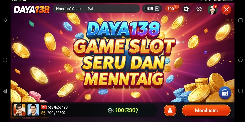 Tampilan gameplay menarik dari slot DAYA138 yang memukau.