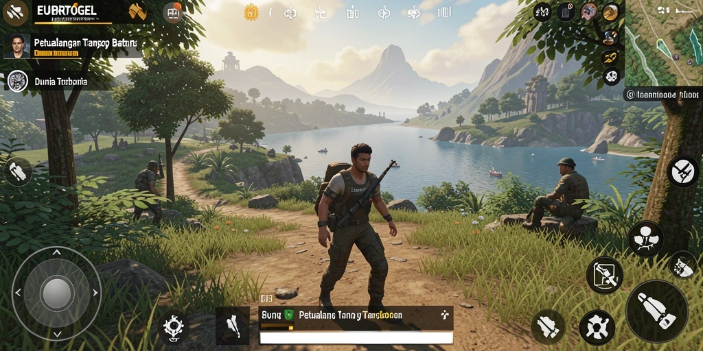 Tangkapan layar menunjukkan aksi gameplay Open World yang mengasyikkan.