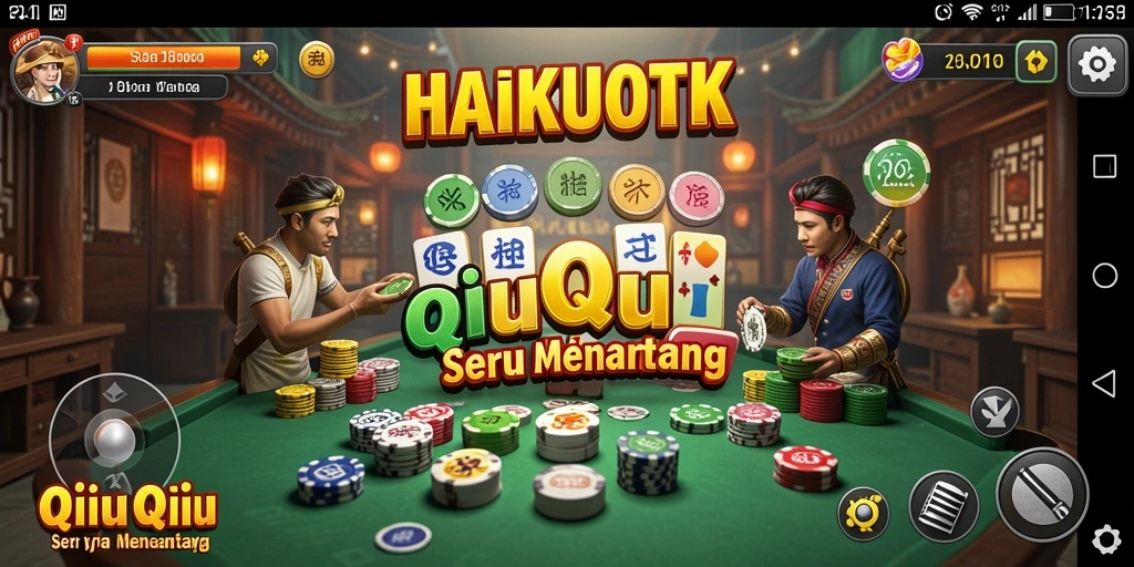 Screenshot gameplay HAIKUOTK yang mengasyikkan dan penuh tantangan.