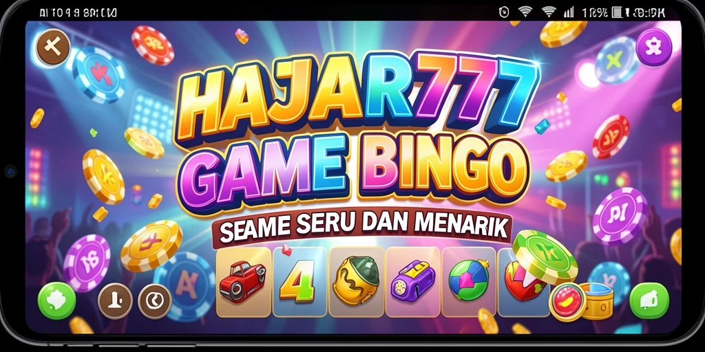 Tampilan gameplay menarik dari HAJAR777 yang seru.