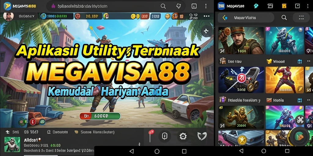 Tampilan antarmuka aplikasi MEGAVISA88 dalam mengelola tugas harian.