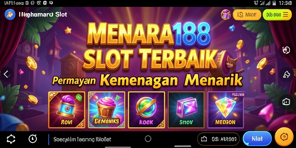 Tampilan gameplay menarik dari MENARA188 yang menggambarkan keseruan slot.