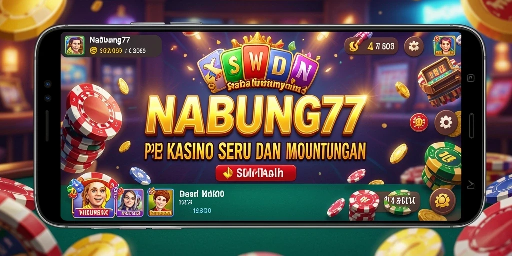 Tampilan menarik dari gameplay kasino di NABUNG77.