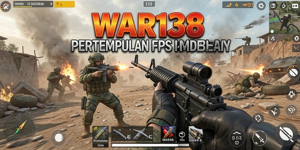 Tampilan gameplay WAR138 yang mendebarkan dan realistis.